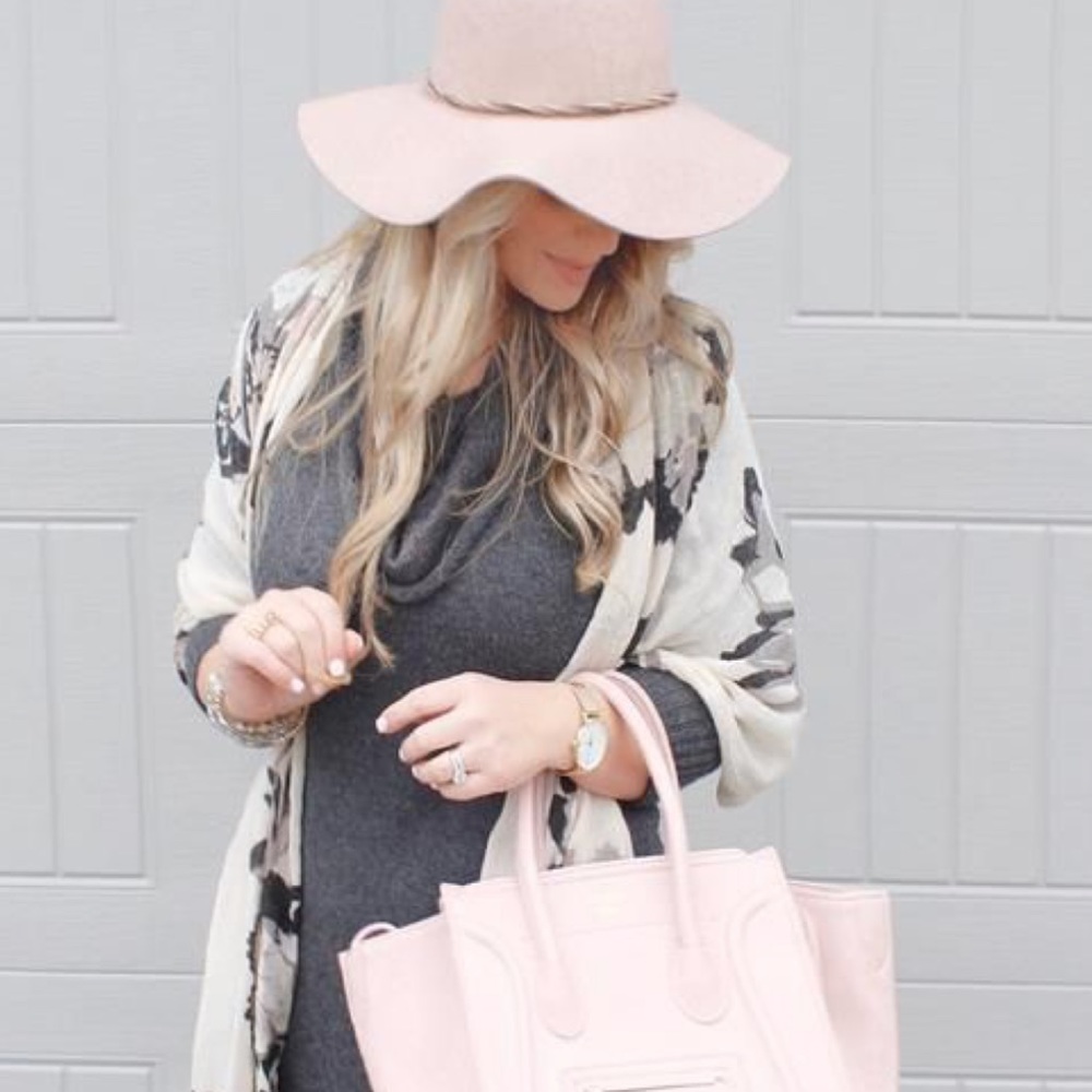 New Stylish Wool Floppy Hats
